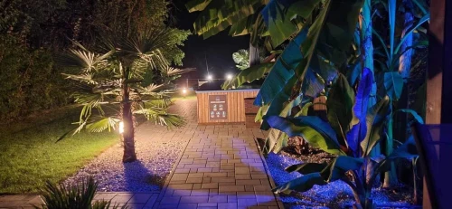 Hangulatos éjszakai megvilágítás