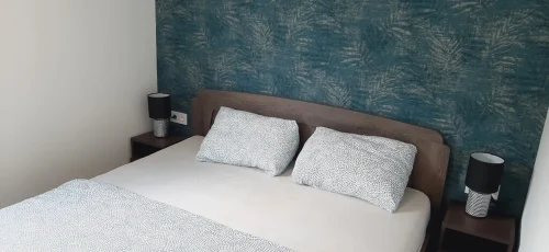 Franciaágyas hálószoba