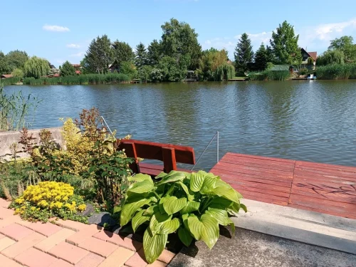 Kilátás a vízpartról