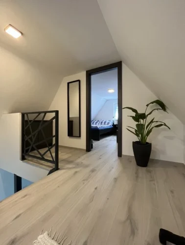 Emeleti hálószoba 2 db franciaággyal