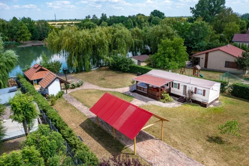 Az üdülőtelek madártávlatból