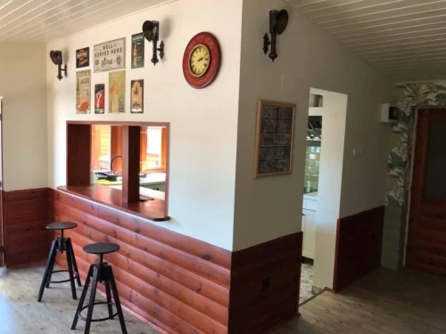 Bárpult a közösségi épületben